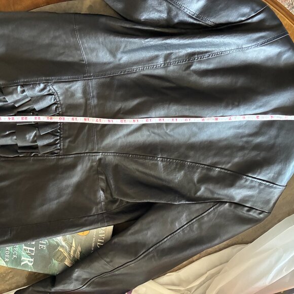 Pamela McCoy Leather Moto Jacket - Picture 10 of 10
